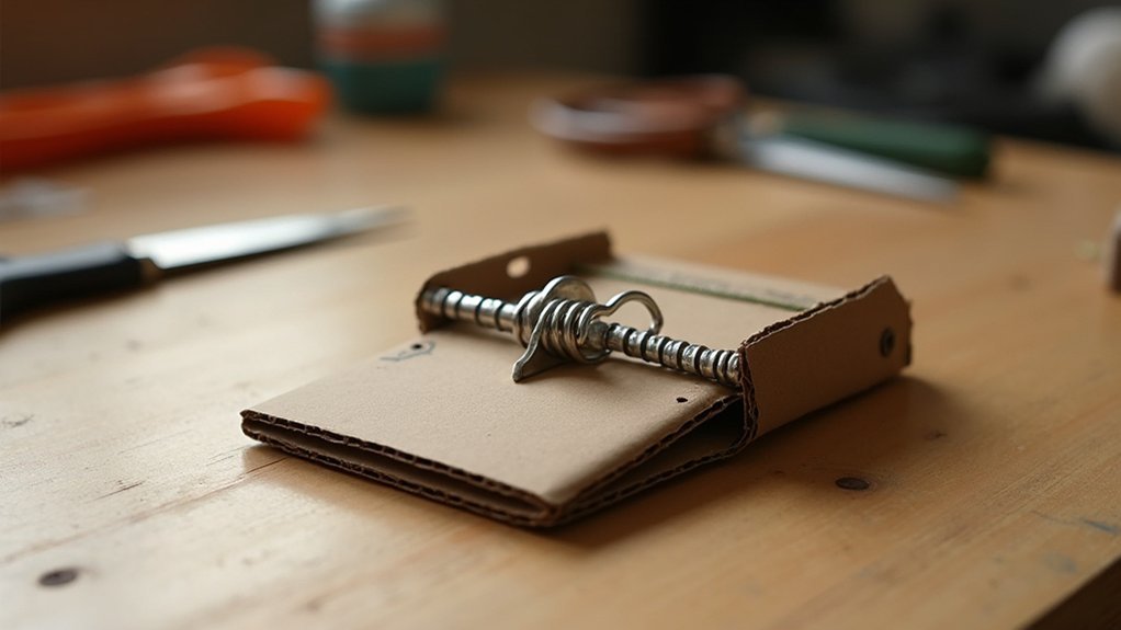 cardboard mouse trap tutorial