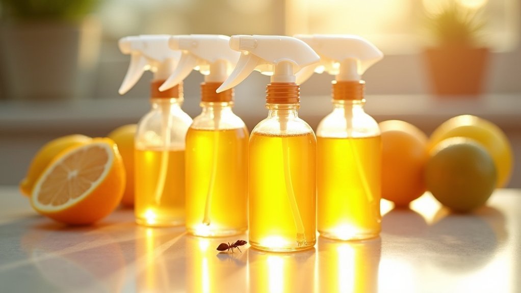 citrus oil ant sprays