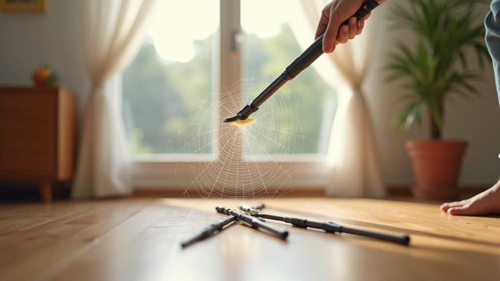 effective spider web removers