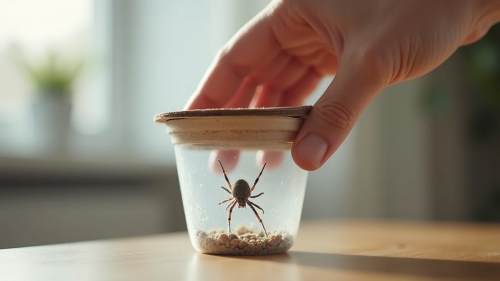 humane spider removal tools