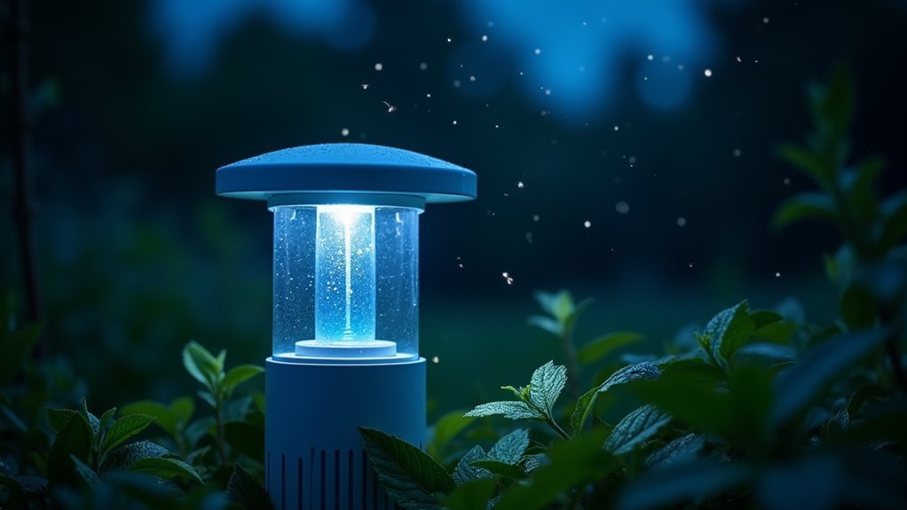 light traps for mosquitoes
