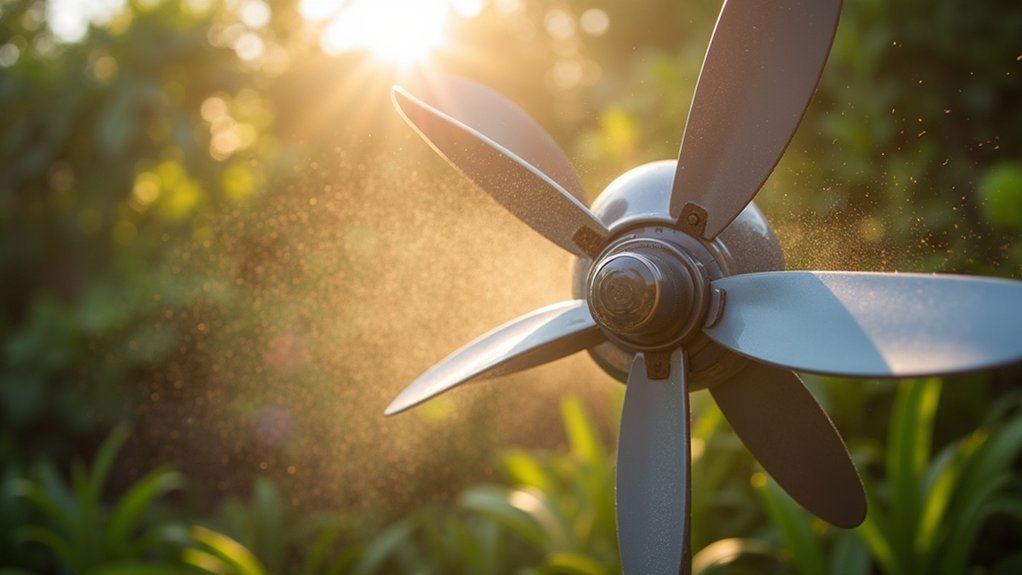 mosquitoes hindered by airflow