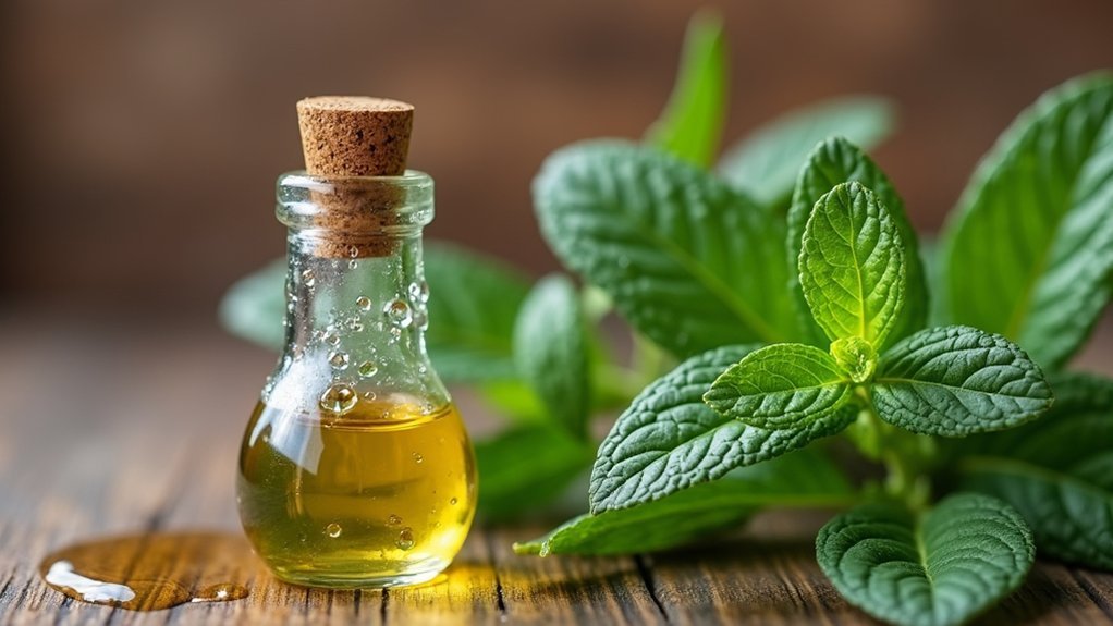 peppermint oil repels rodents
