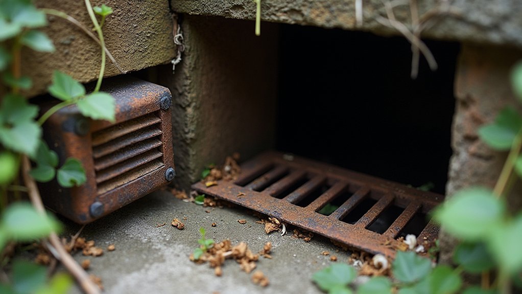 rodent entry point inspection