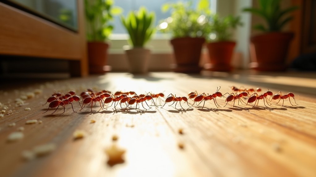 seasonal ant home invasions
