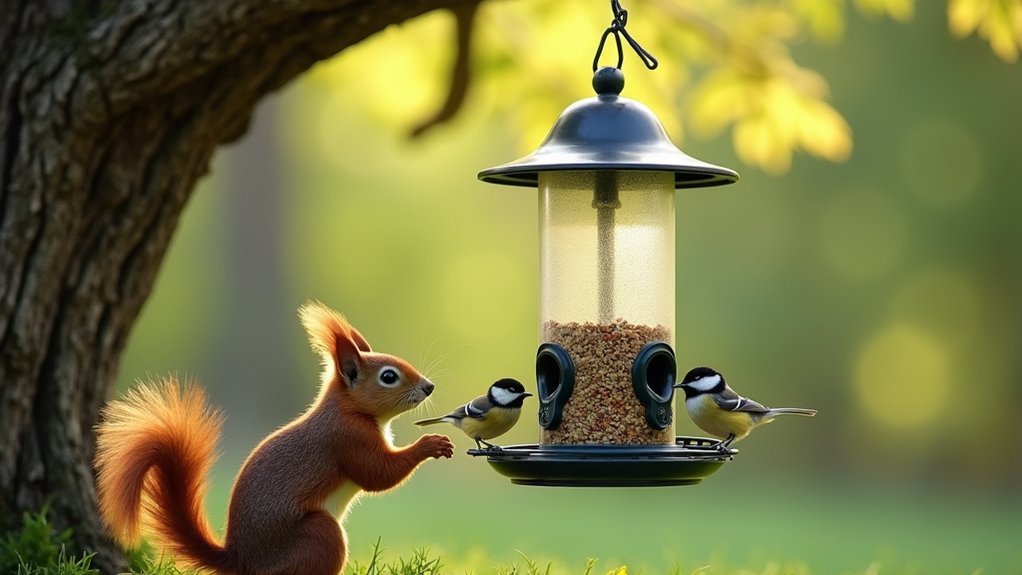 squirrel proof bird feeders list
