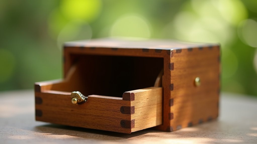 wooden gravity close animal trap
