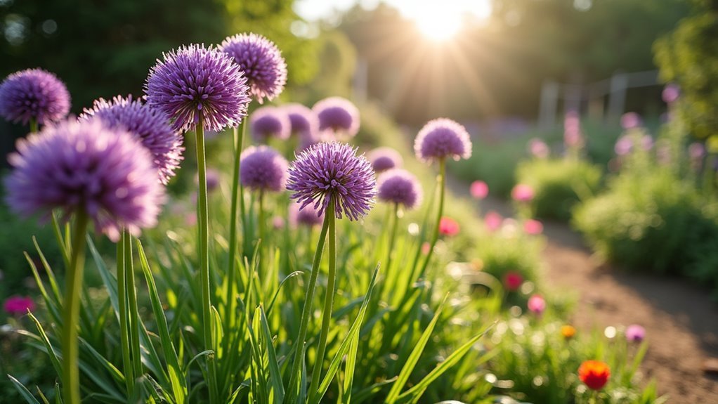 alliums deter pests naturally