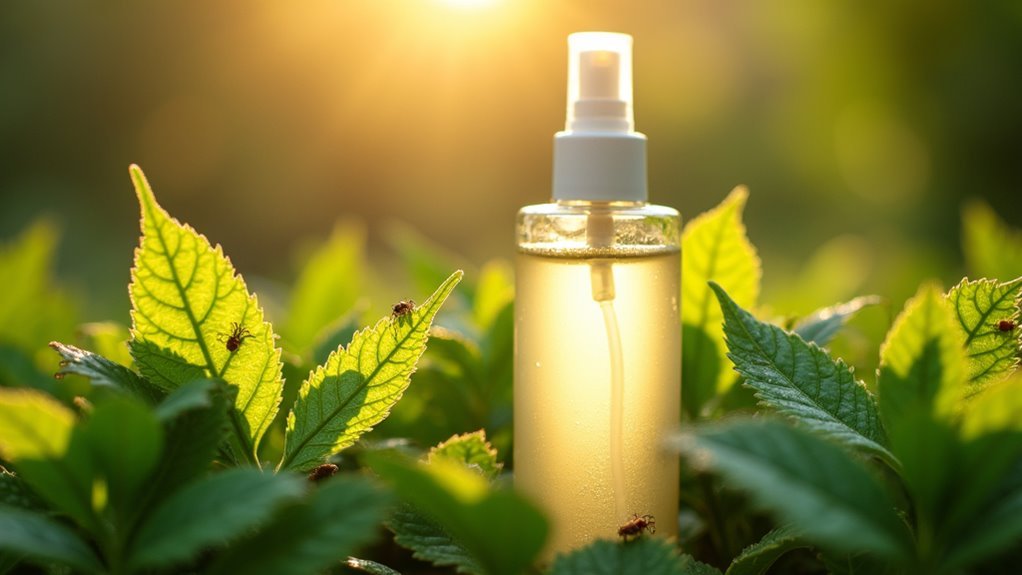 aphid deterrent garlic spray