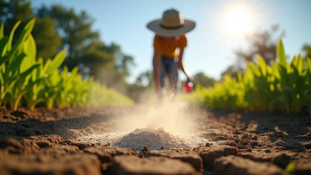 apply during dry conditions