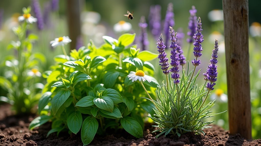 aromatic herbs deter pests naturally