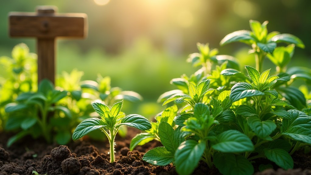 aromatic herbs promote sustainable gardening