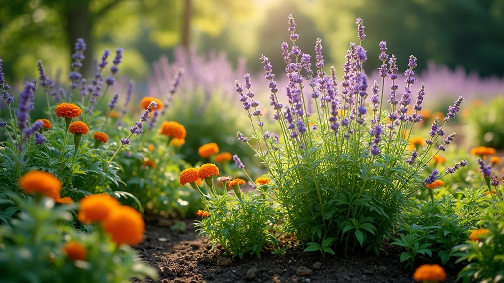 aromatic plant defensive barriers