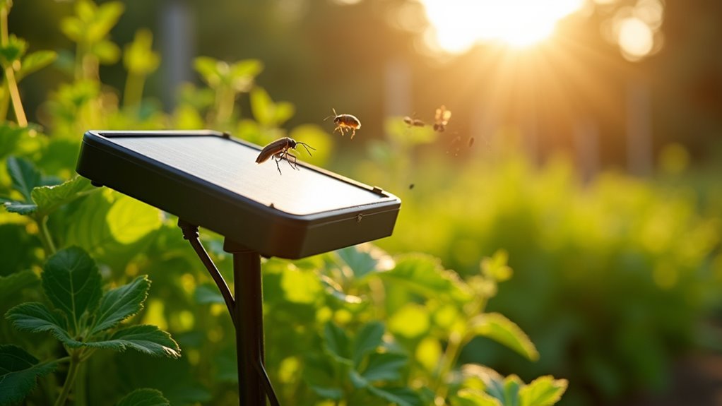 automated solar powered pest management