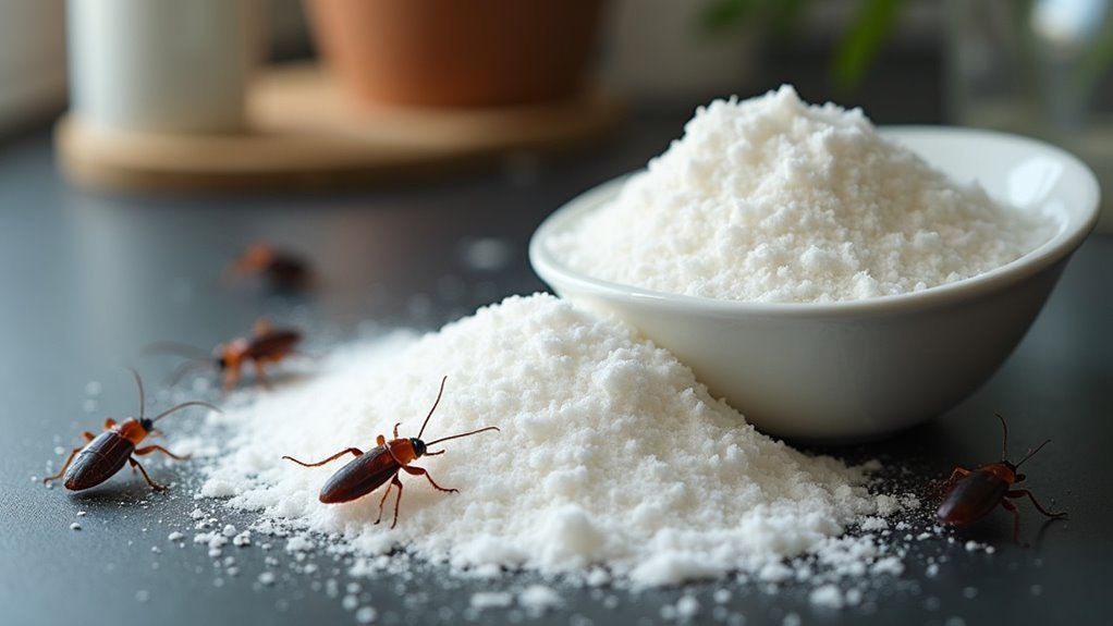 baking soda kills cockroaches