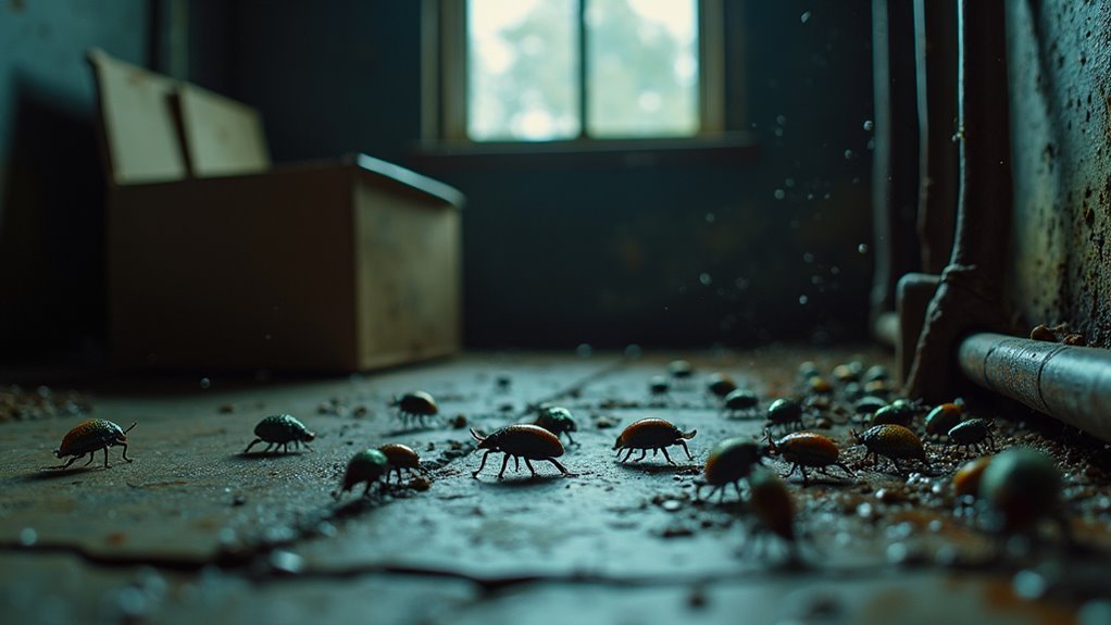 basement bugs year round invasion