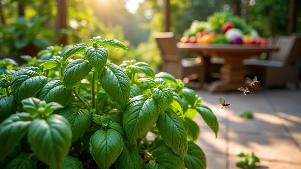 basil repels pests enhances cuisine