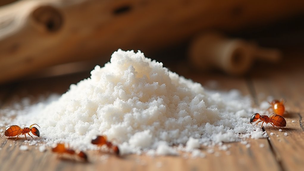 borax disrupts termite digestion