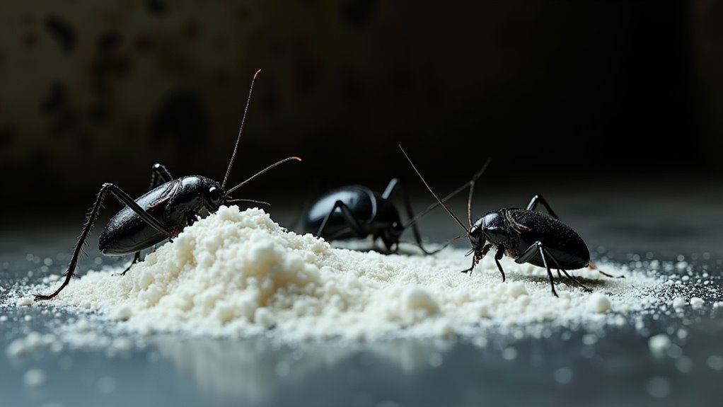 boric acid effectively eliminates crickets