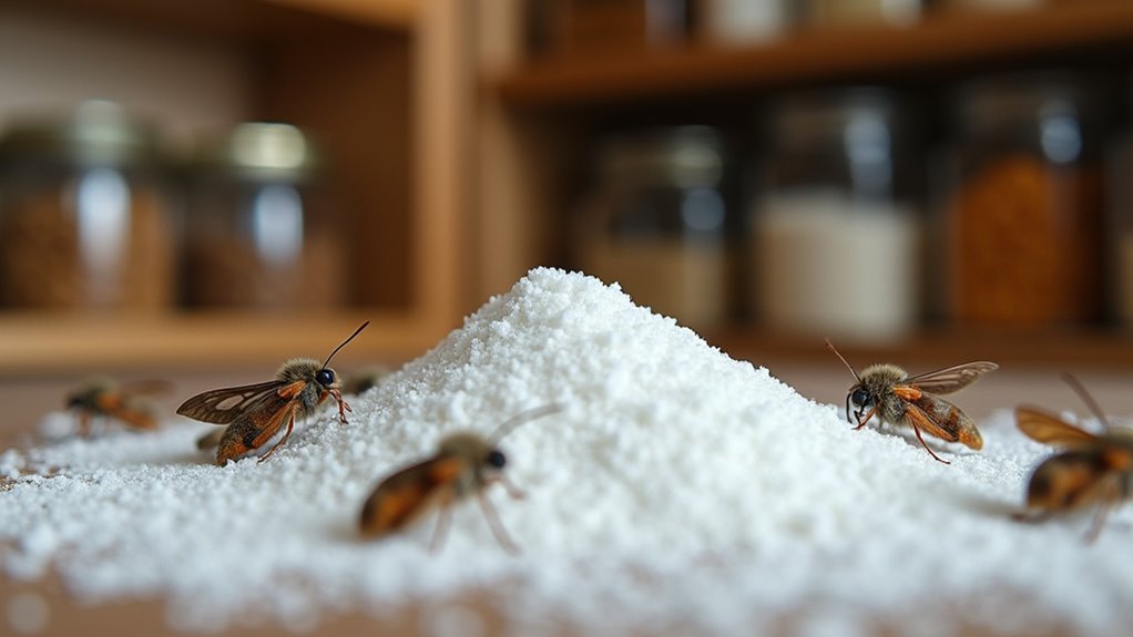 boric acid eliminates pantry moths