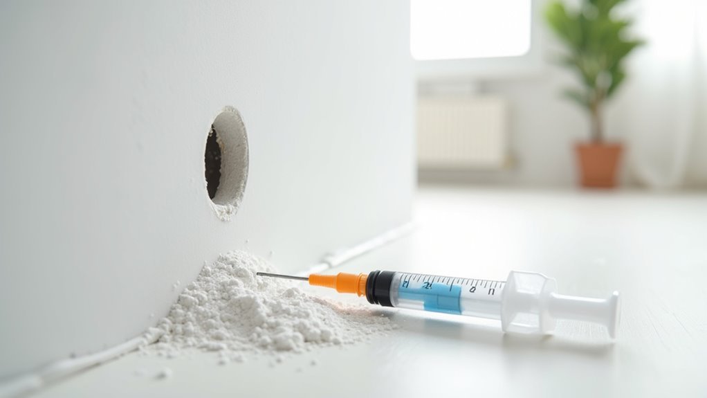 boric acid wall treatment methods