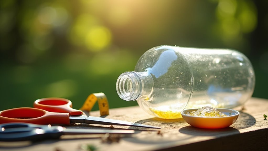 bottle trap construction steps