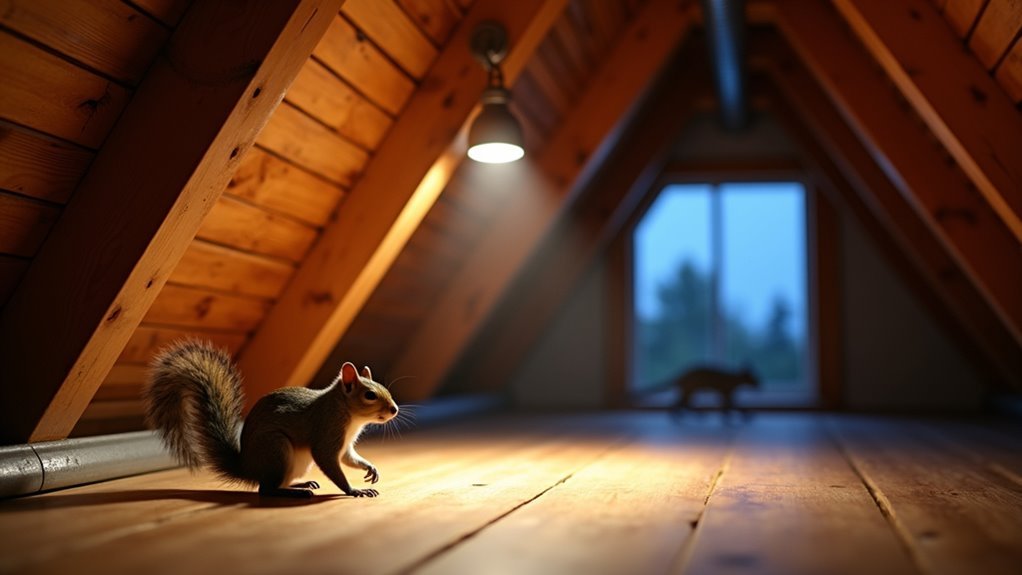 bright motion activated lighting deterrent