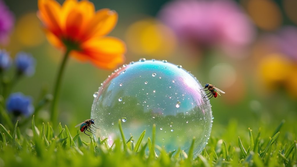 bugs avoid simple barrier