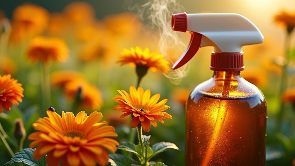 calendula tea insecticidal spray