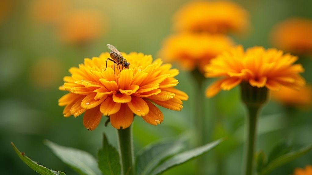 calendula traps garden pests