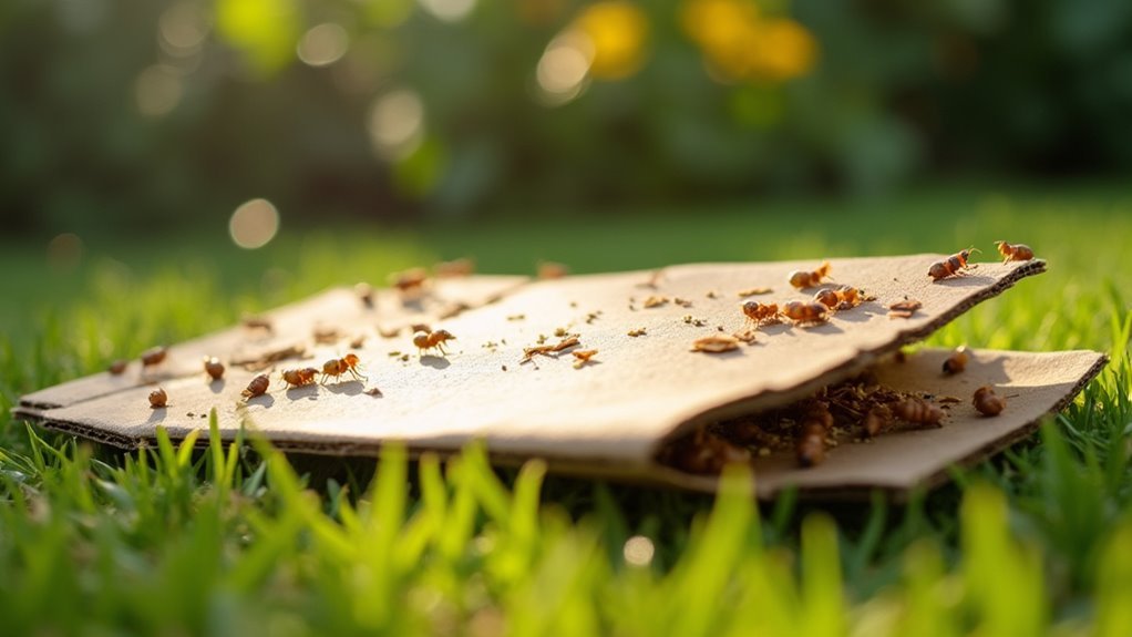 cardboard bait for termites