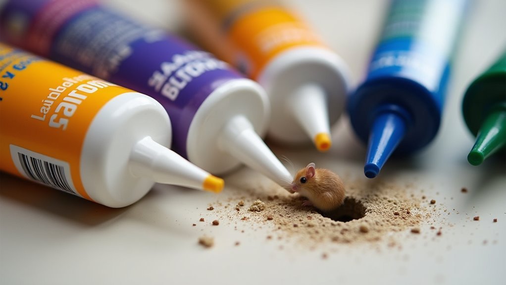caulk selection and application