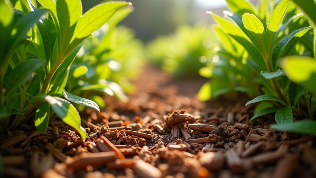 cedar mulch repels harmful pests