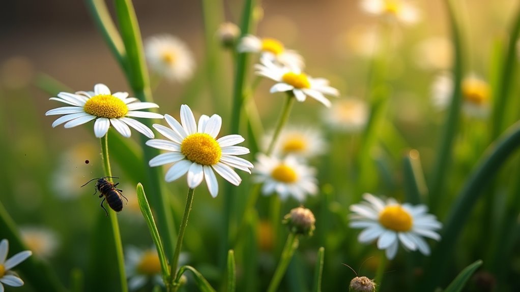 chamomile protects and enhances onions