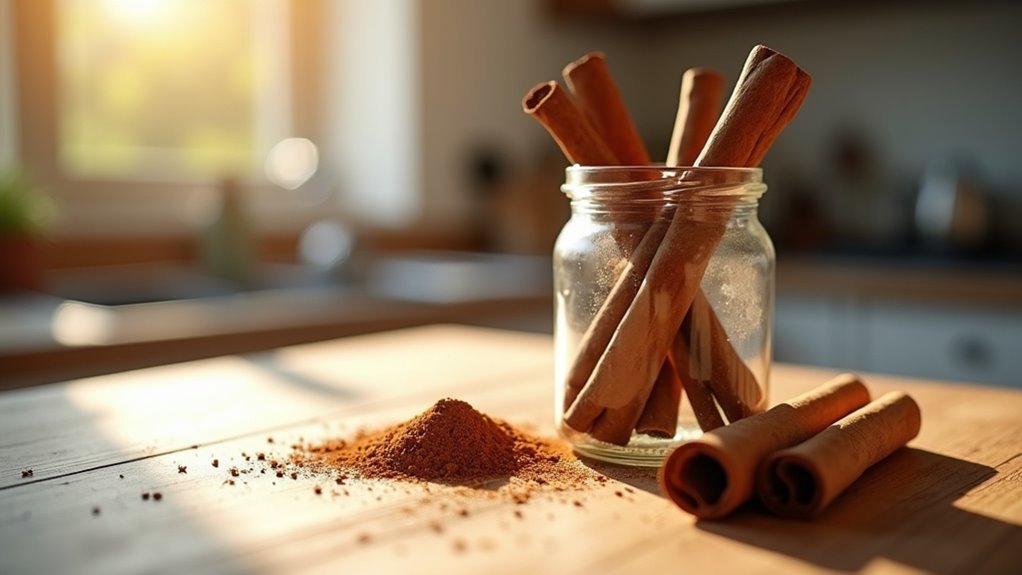 cinnamon repels kitchen roaches