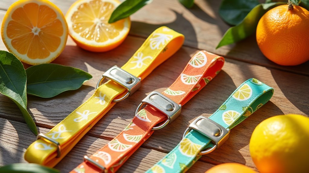 citrus collars repel pests