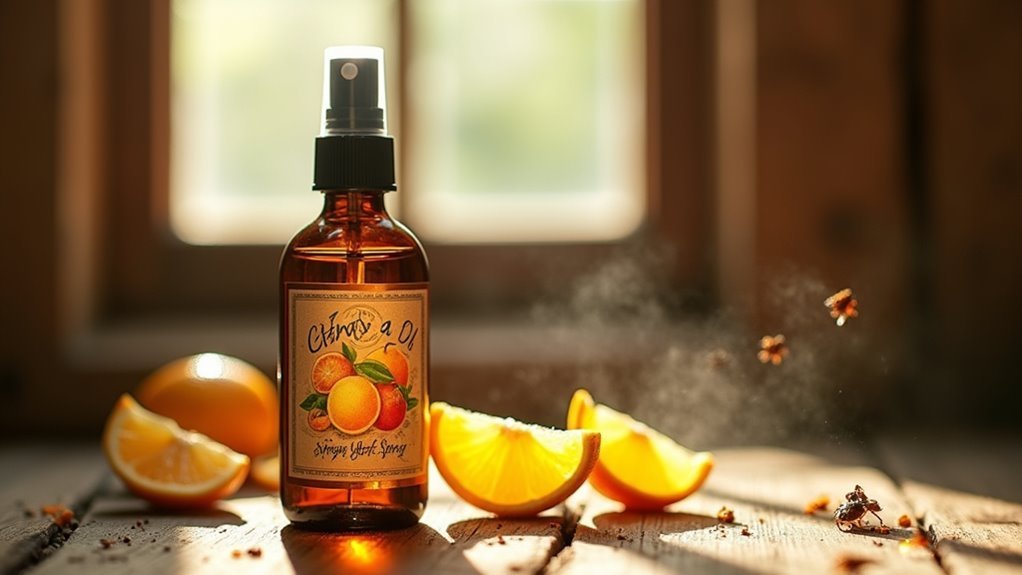 citrus oil effectively dehydrates termites