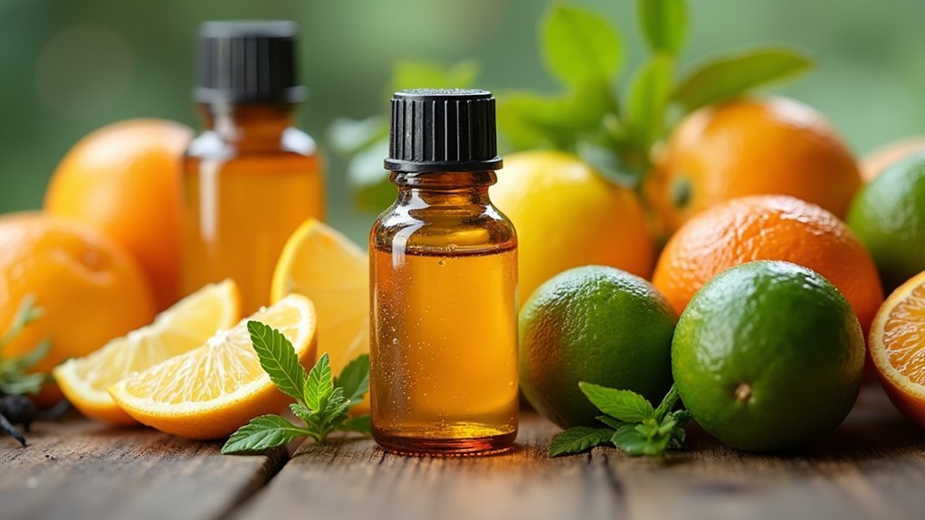 citrus oils deter spiders