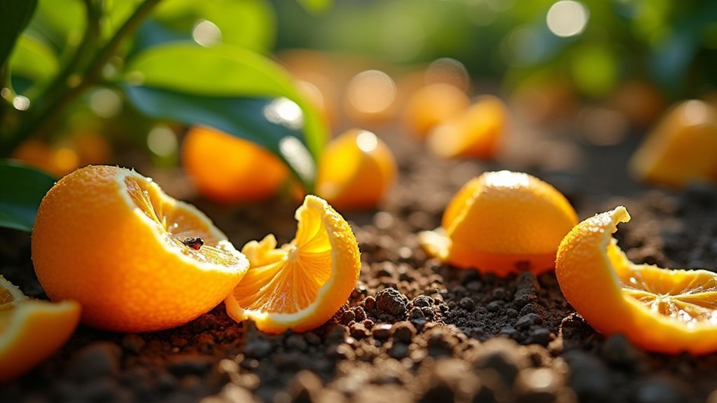 What Makes Citrus Peels Repel Garden Pests?
