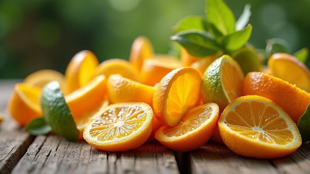 citrus peels deter pests
