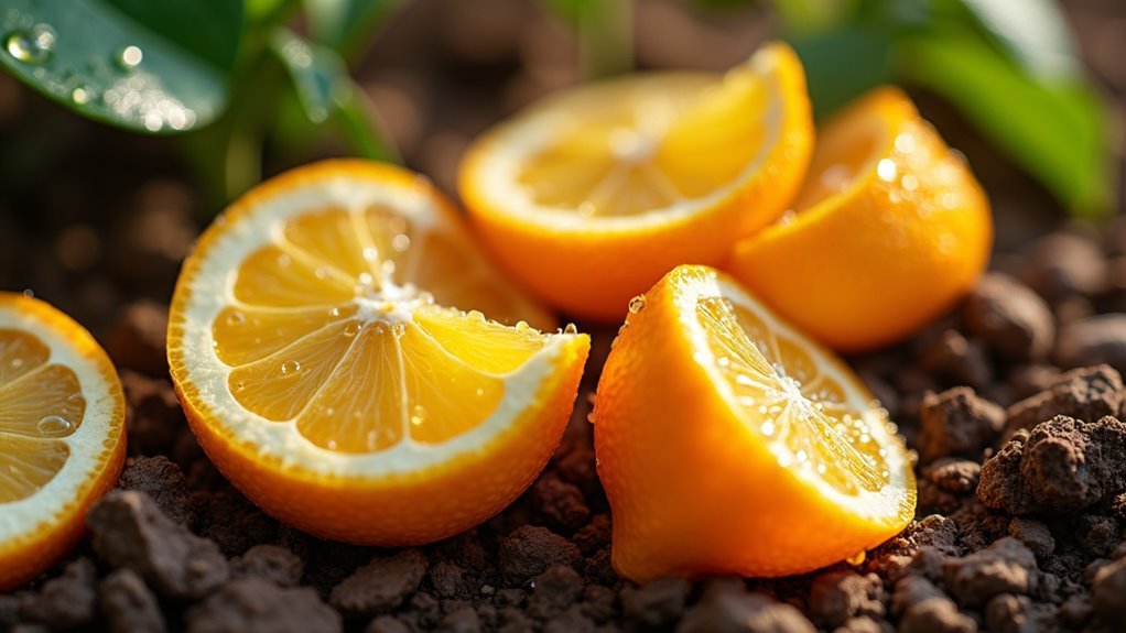 citrus peels enhance garden health