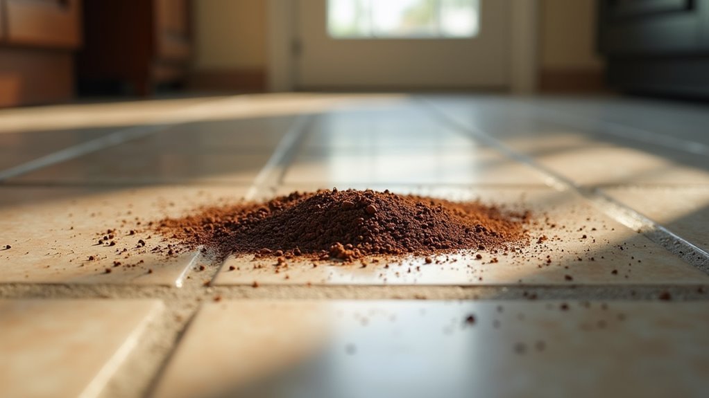 coffee grounds for cockroach control