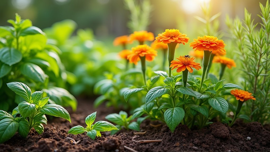companion plants deter pests