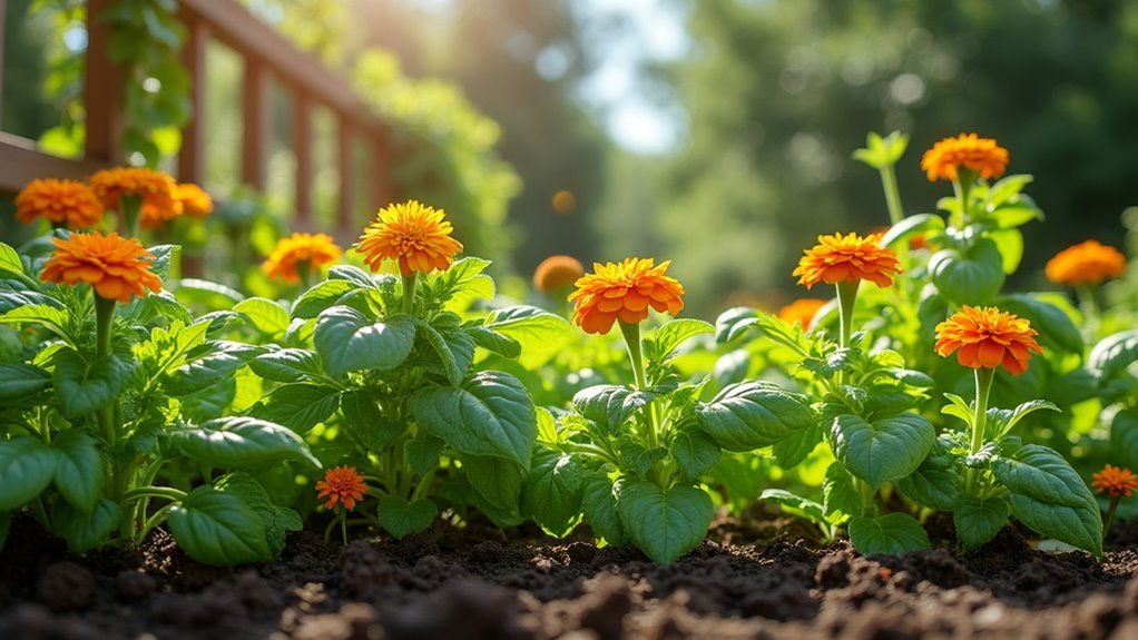 companion plants deter pests