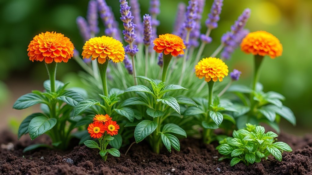 companion plants repel pests