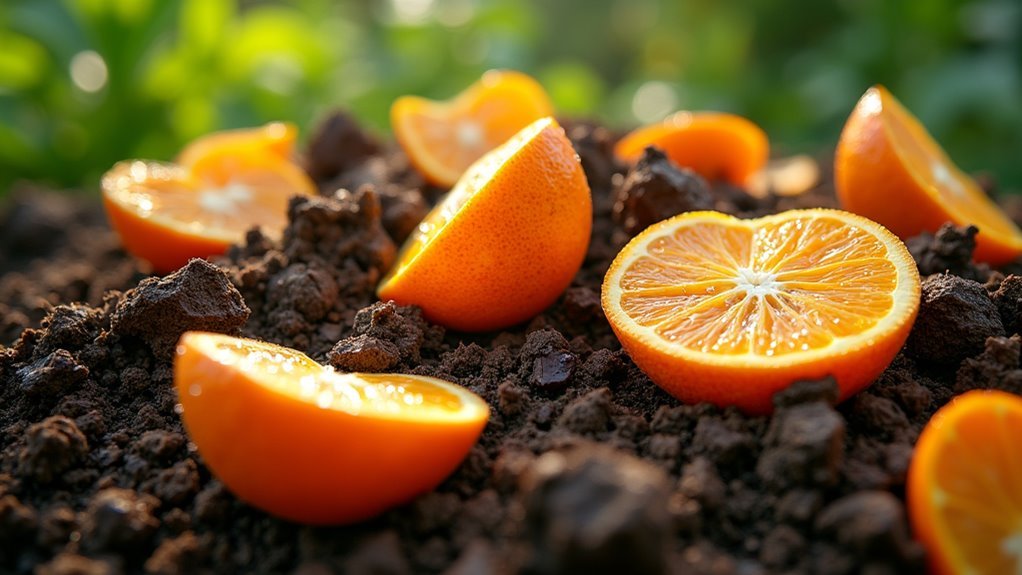 compost orange peels effectively