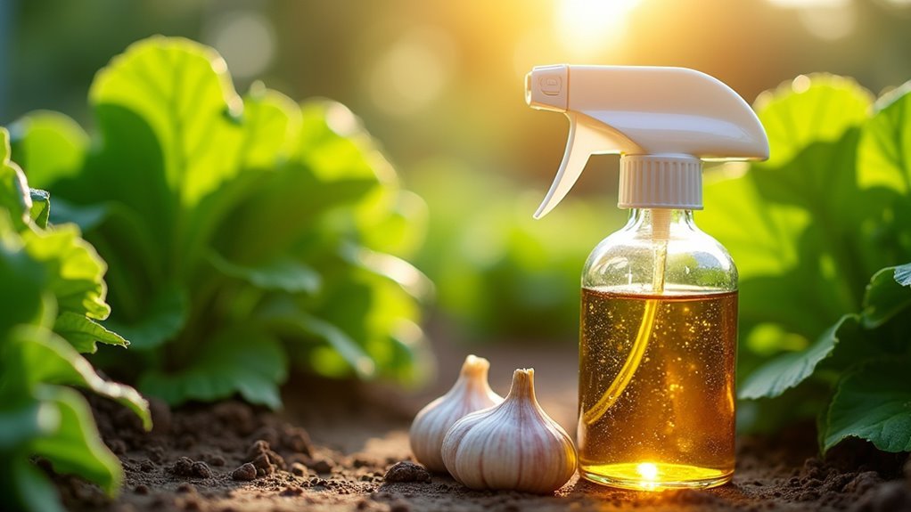 concentrated garlic pest spray