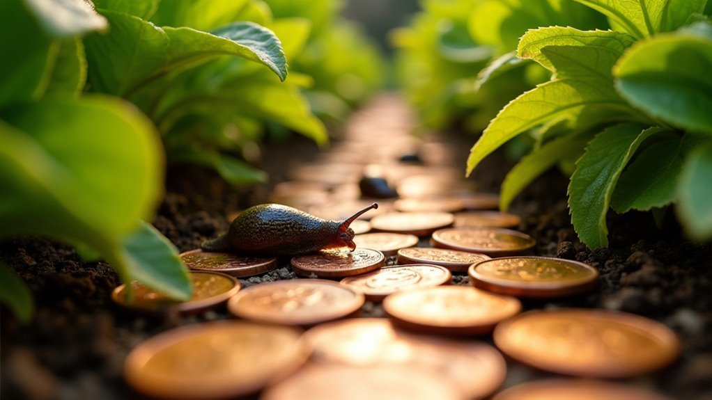 copper pennies deter pests