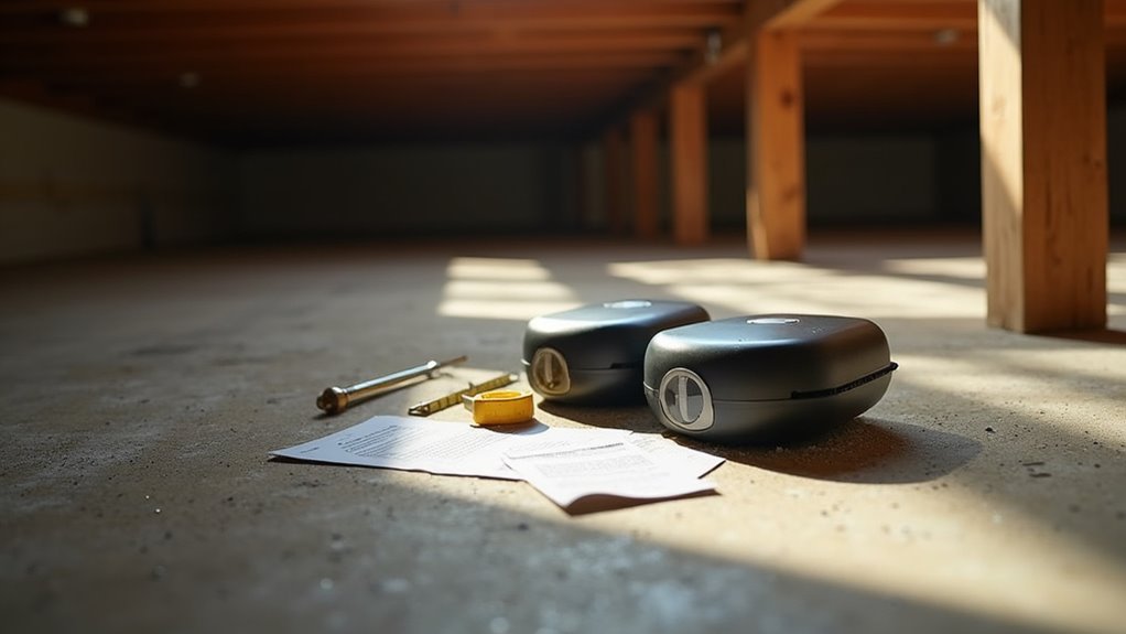 crawlspace pest monitoring installation guide