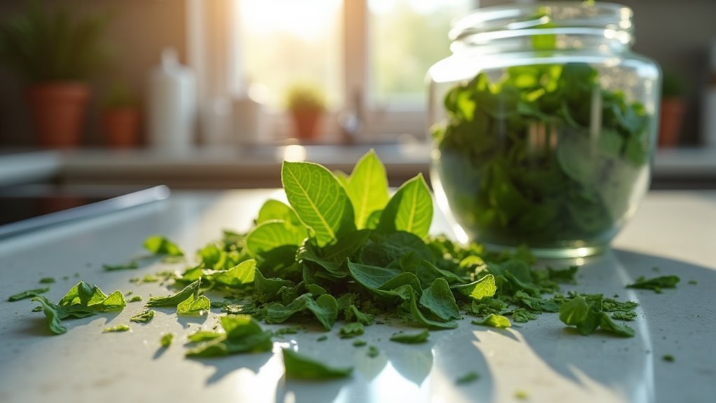 crushed bay leaves repel roaches